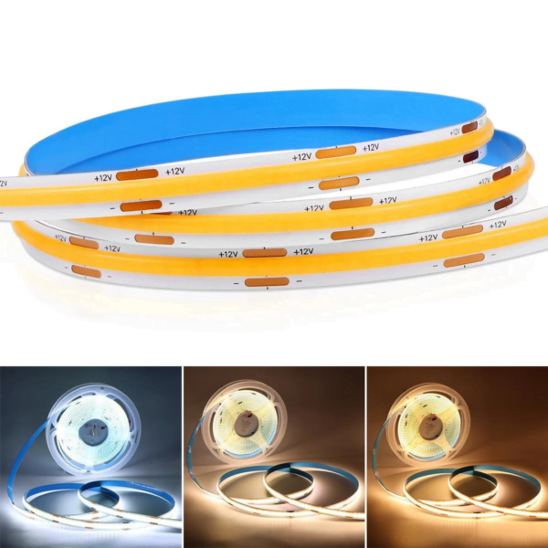 Cinta LED 12v COB 5 Metros