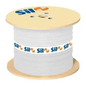 Cable Cordón Blanco 2x1mm² Sil Por Metro