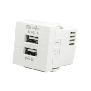 Pico Toma USB 36mm Blanco Elektron
