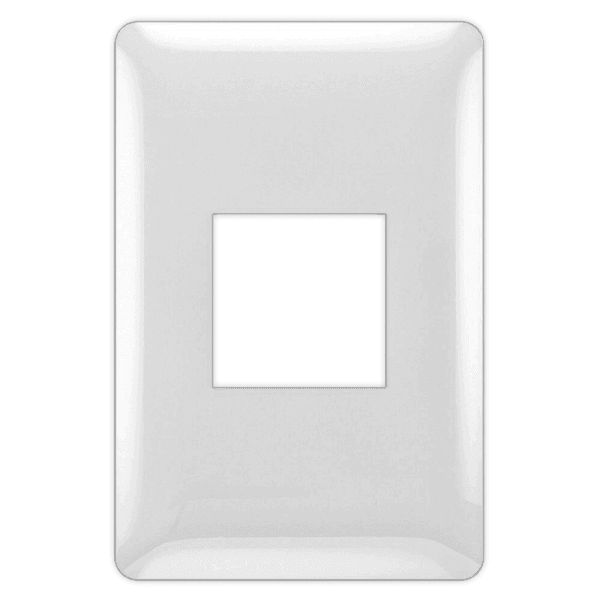 Placa Embutido Alpes Curve Blanco Elektron - Imagen 4