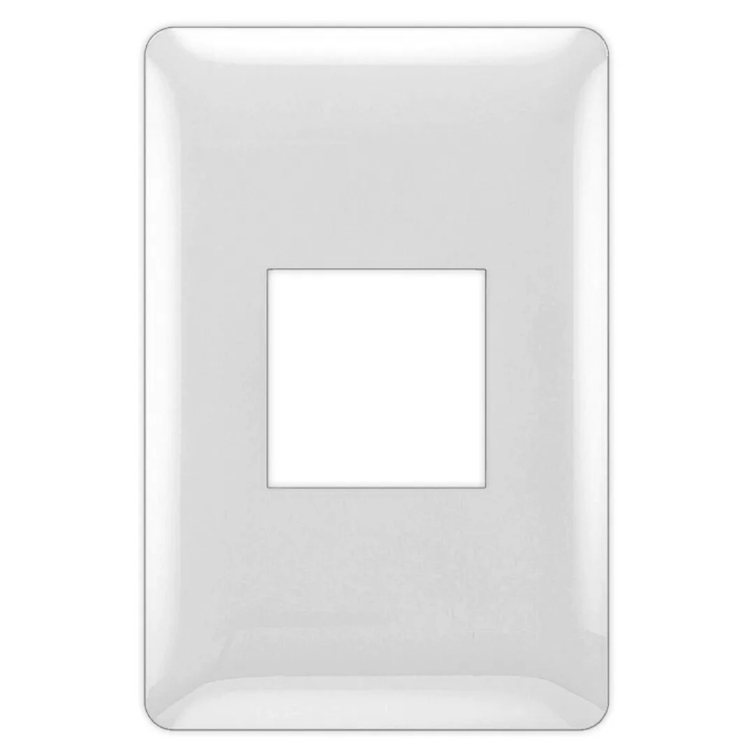 Placa Embutido Alpes Curve Blanco Elektron - Imagen 4
