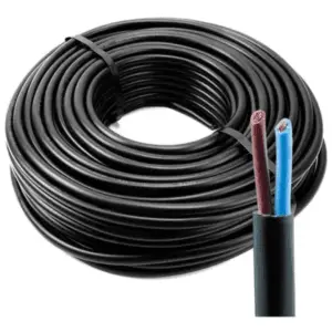 Cable Tipo Taller Negro 2x1mm² Por Metro