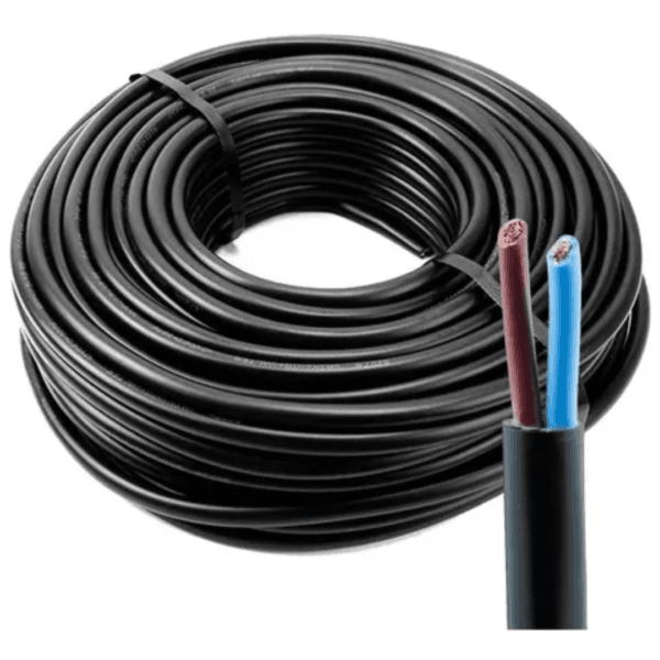 Cable Tipo Taller Negro 2x1mm² Por Metro