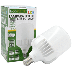Lámpara Bulbo LED Alta Potencia 100w E40 Ecoville