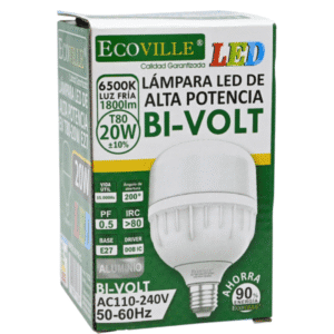 Lámpara Bulbo LED 20w E27 Ecoville