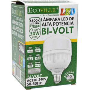 Lámpara Bulbo LED 30w E27 Ecoville