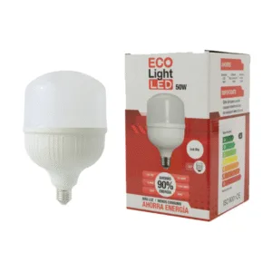 Lámpara LED Bulbo 50w E27 Luz Fría Ecolight