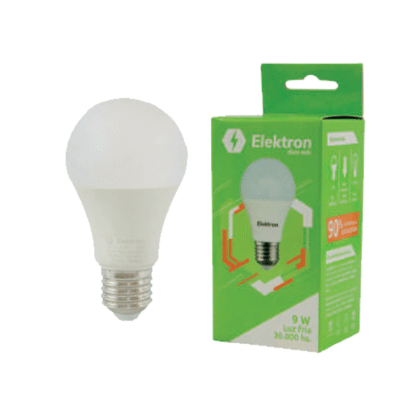 Lámpara LED Bulbo 9w Elektron