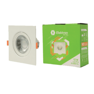 Spot Embutido 12w Cuadrado Elektron