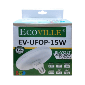 Lámpara LED Tipo UFO 15W Ecoville