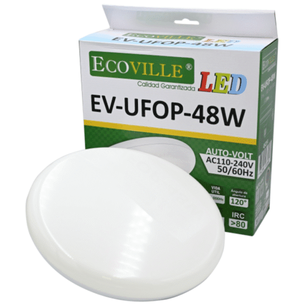 Lámpara LED Tipo UFO 48W Ecoville