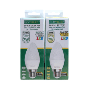 Lámpara LED Tipo Vela E27 Ecoville