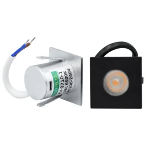 Mini Spot Embutido Cuadrado 1w Ecoville